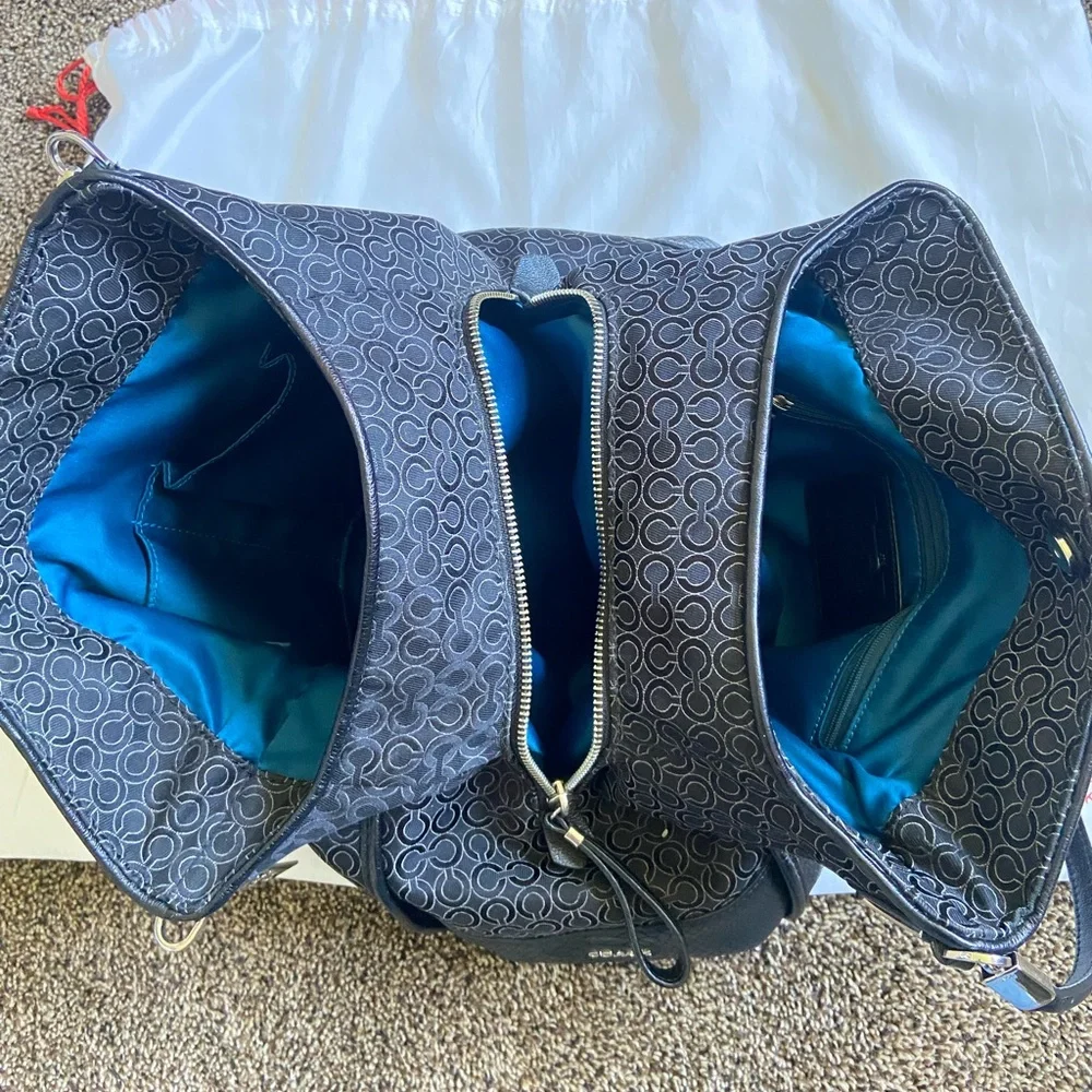 Coach Black Logo Shoulder Bag